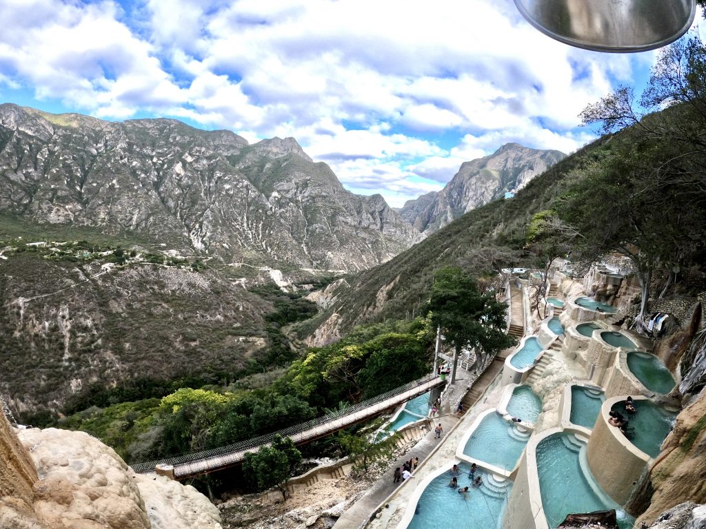 Tolantongo hot springs in Hidalgo