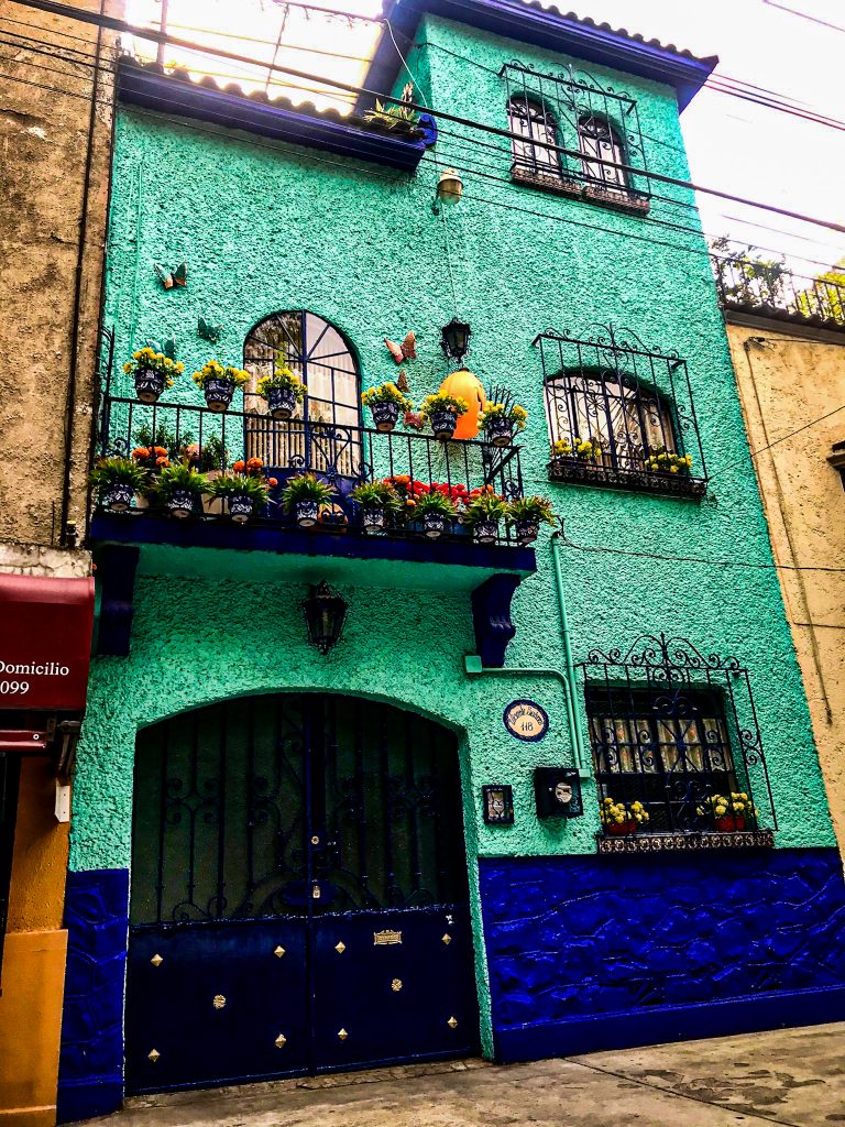 Blue House in Mexico City