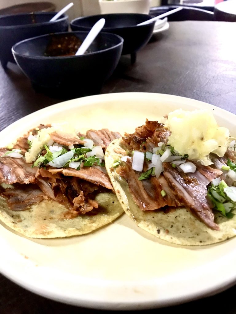 Tacos de Pastor - Roma Neighborhood Mexico City