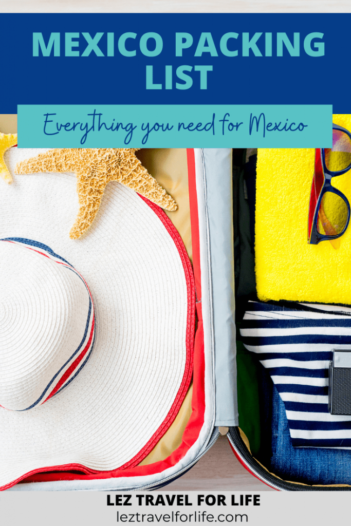 Mexico Packing List: Everything You Will Need For Mexico | Trying to figure out what to pack for Mexico? Mexico is a huge country with so many different regions you will want to make sure you do some research before you travel. Check out this article to read about all the regions, weather, and what to pack for your Mexico trip. #travelmexico #mexicopackinglist #mexicopackingguide #mexicoclimates #mexicoregions #packinglist #packingguide #whattopackformexico