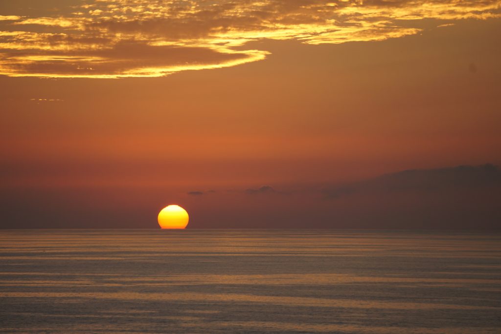 Sunset in Puerto Vallarta Mexico