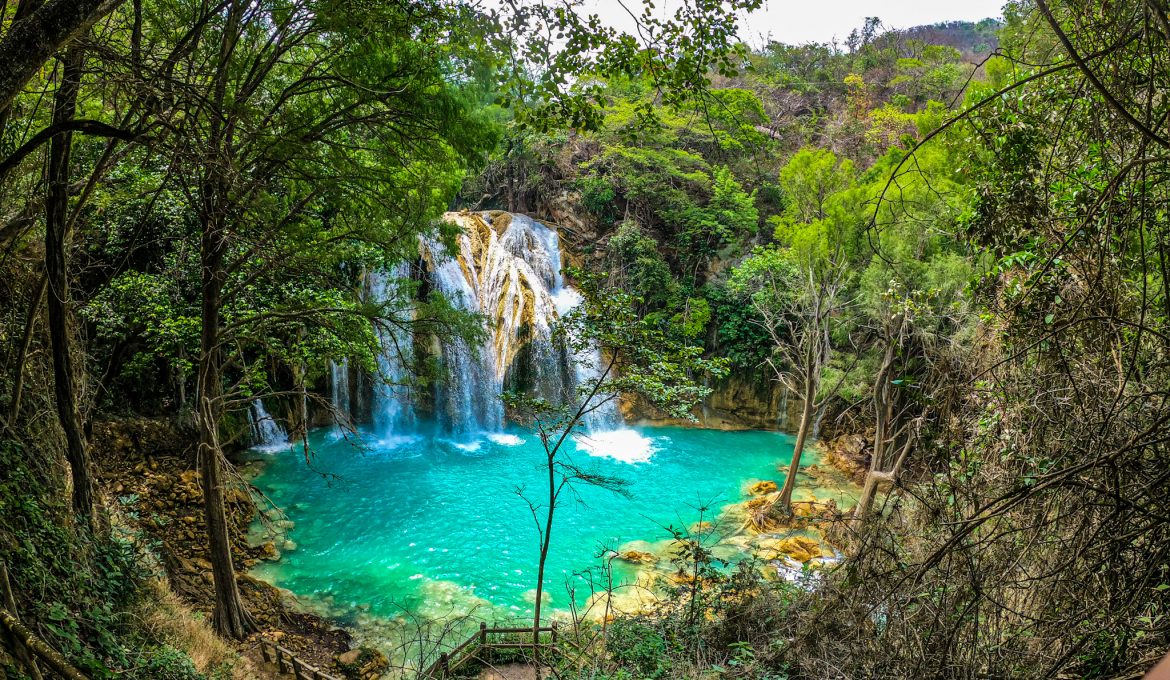 day trip to El Chiflon Waterfalls Chiapas