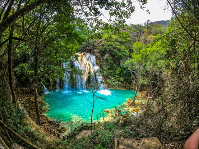 day trip to El Chiflon Waterfalls Chiapas
