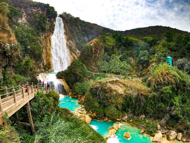 El Chiflon waterfall Chiapas