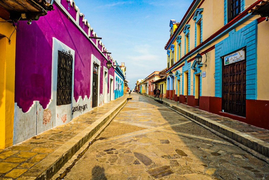 Main street san cristobal de las casas chiapas