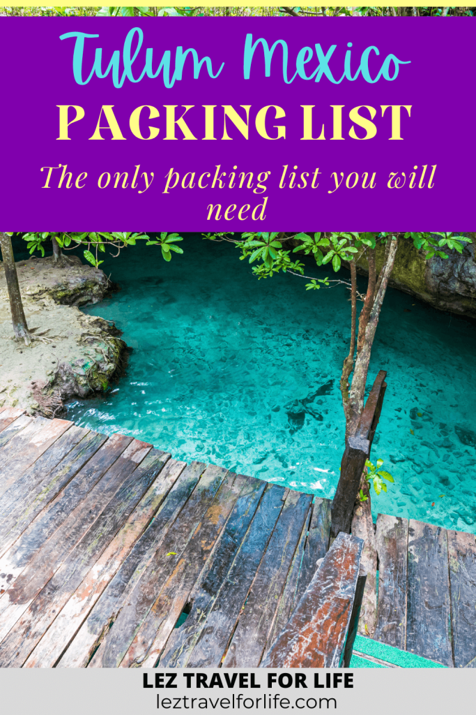 Traveling to Tulum Mexico? Check out this comprehensive Tulum packing to make sure you are packing all of the essentials for your trip. #travelmexico #travelyucatanmexico #traveltulum #tulum #yucatan #tulumruins #tulumbeaches #packinglist #tulumpackinglist #tulumpackingguide