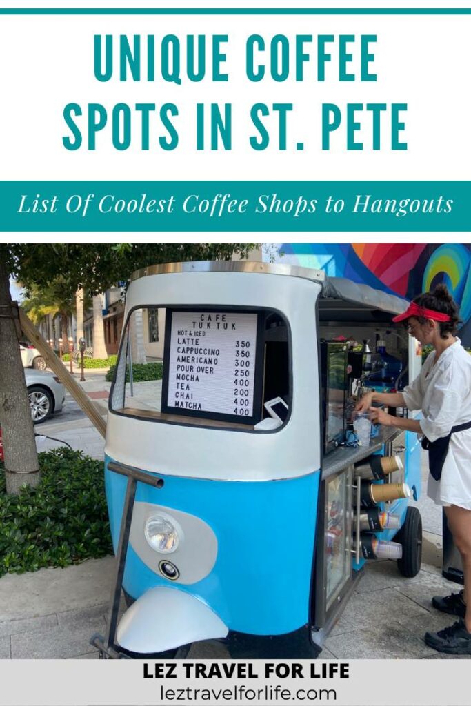 Unique Coffee Spots in St. Pete | Calling all coffee lovers! Discover St. Pete's most unique coffee spots in our latest blog. Ready to sip and explore? Read now! #StPeteCoffee #SipAndDiscover #StPeteCoffeeAdventures #SipUniqueStPete #CoffeeCulture